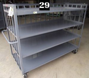 Heavy Duty Welded Cart #29 (72"x30"x57") - New Surplus