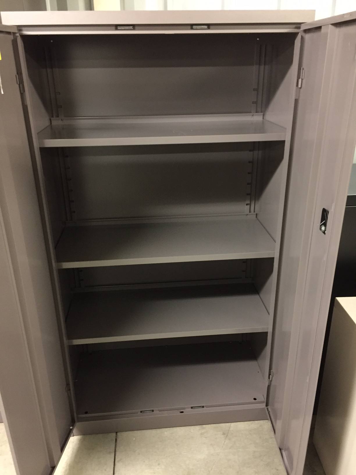 Steelcase 18 Steelcase 18″x36″x66″ Tall Storage Cabinets – Used - Steelcase 18