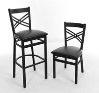 Cross Back DINING CHAIRS - New