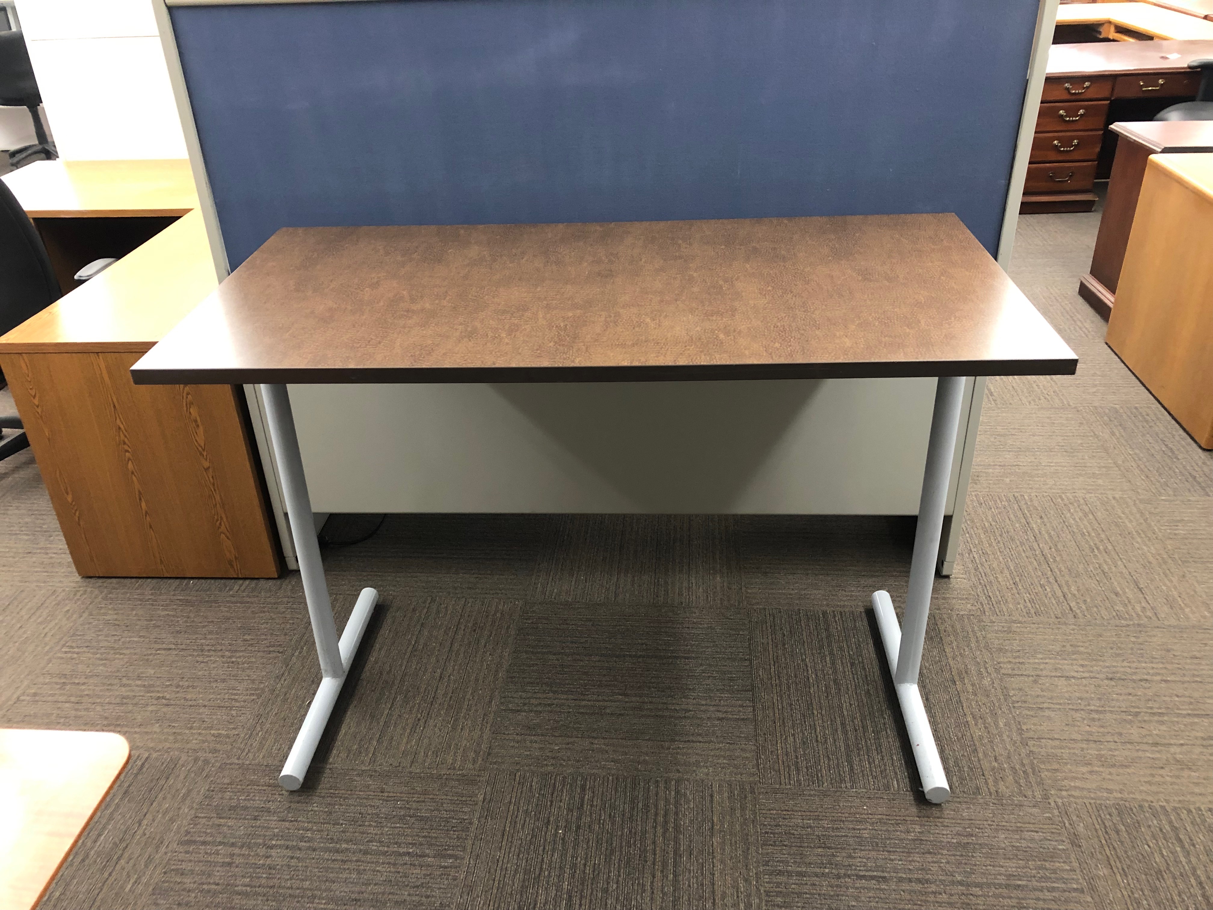 Berco Coffee Bean Brown Bar Height Flip Top Nesting Table Used