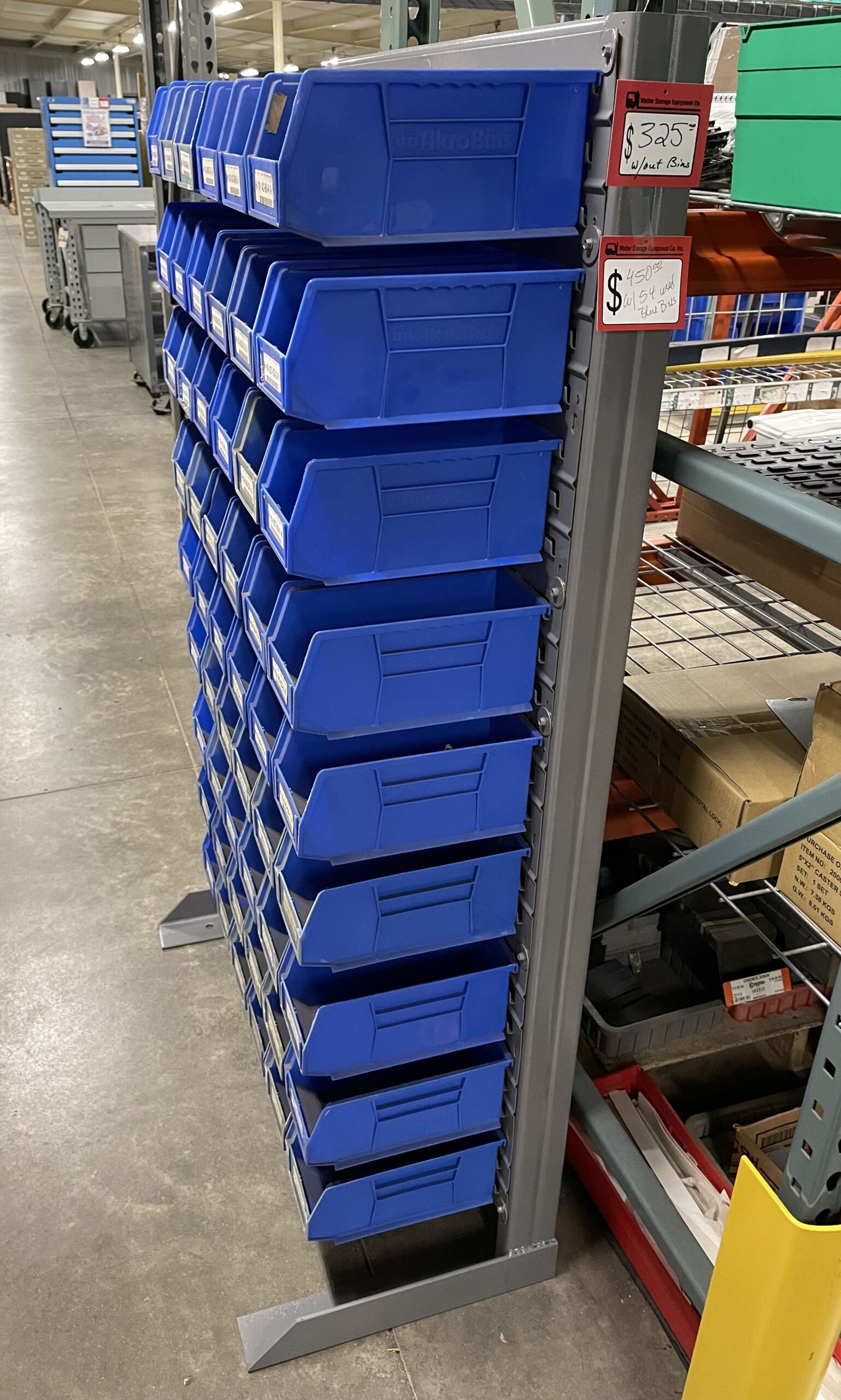 Akro Mils Storage Bin And Rack Set Dandk Organizer