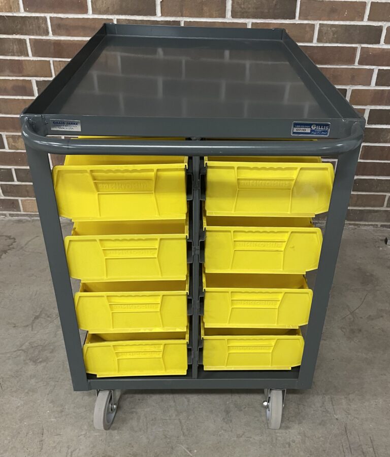 48Bin Service Cart 24"x36" New Gillis Cart / Used Bins Welter Storage